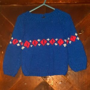 🍀3/15 Homemade Boy's Knitted Sweater